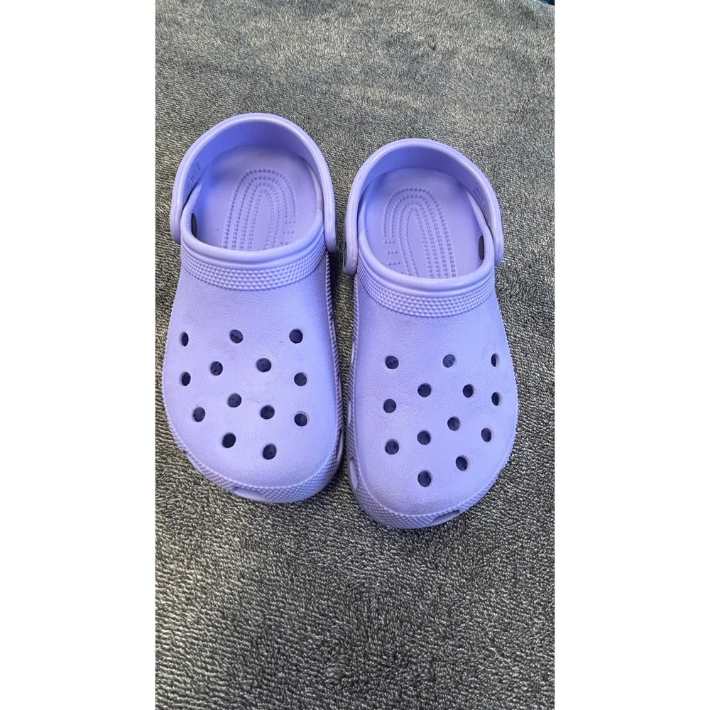 Crocs Classic Clog Lavender Purple Water Friendly Slip On Shoes Unisex